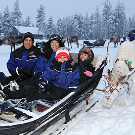 Alyssa's wished to go to Lapland to meet Santa